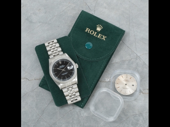 Rolex Datejust 36 Jubilee Nero Royal Black Onyx - Double Dial 16220